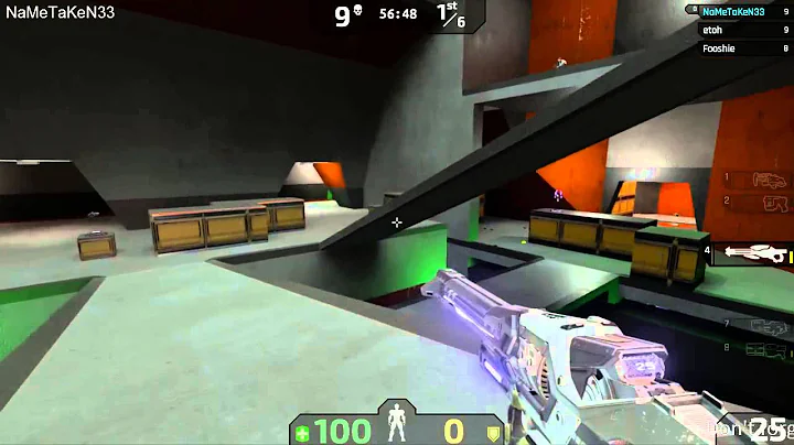 Unreal Tournament 4 (UT4) Pre-Alpha - DM Deck Win