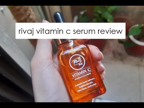 Rivaj Vitamin C Serum Review Vitamin C Serum Rivaj Uk Zilly Youtube