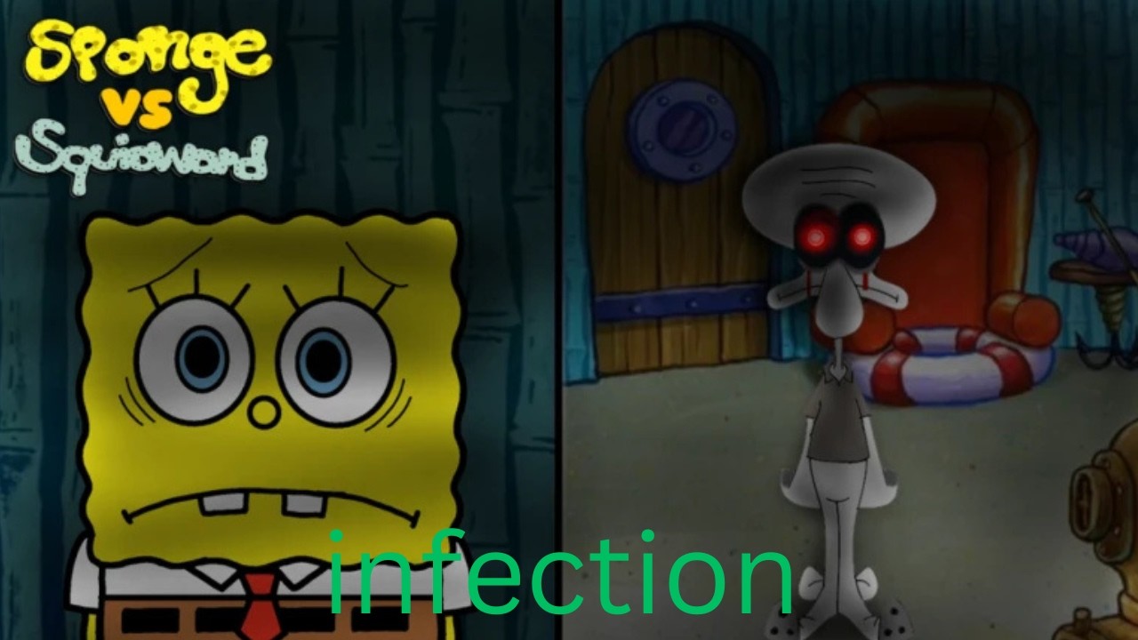 Sponge vs Squidward || Infection Game