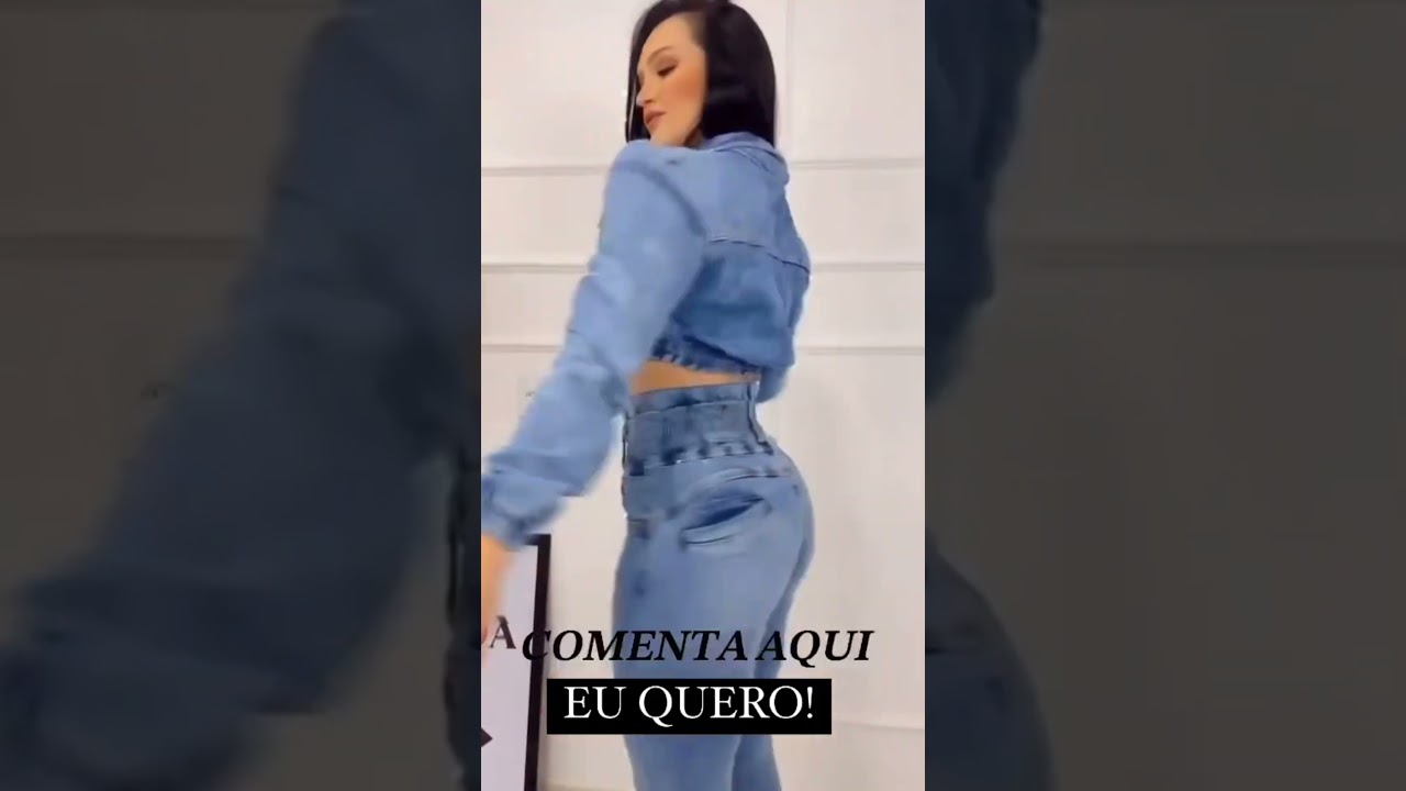 CALÇA JEANS FEMININA CLARA MODELADORA - COM ELASTICO NA CINTURA - Jeans  Ousadia