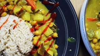 Coconut Curry Chickpeas Recipe // 30 Minute Vegan Dinner | Mary's Test Kitchen