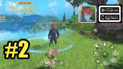 Ni No kuni Cross Worlds ( English voice  ) New Best MMORPG  Open World Part 2