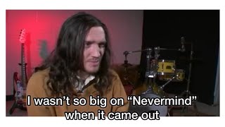 John Frusciante talking about Nirvana (with English subtitles)