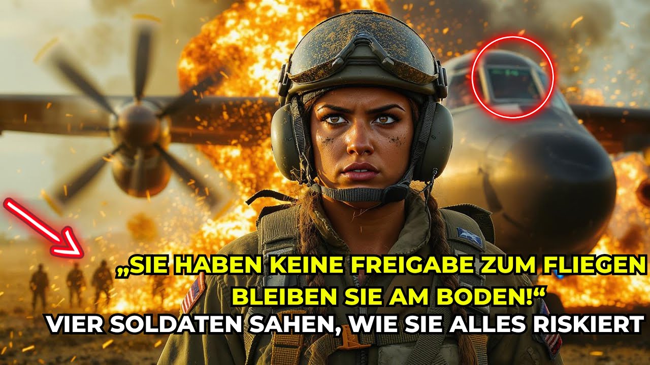 Sie nahmen ihr das Cockpit – dann sahen vier Soldaten, wer sie rettete.