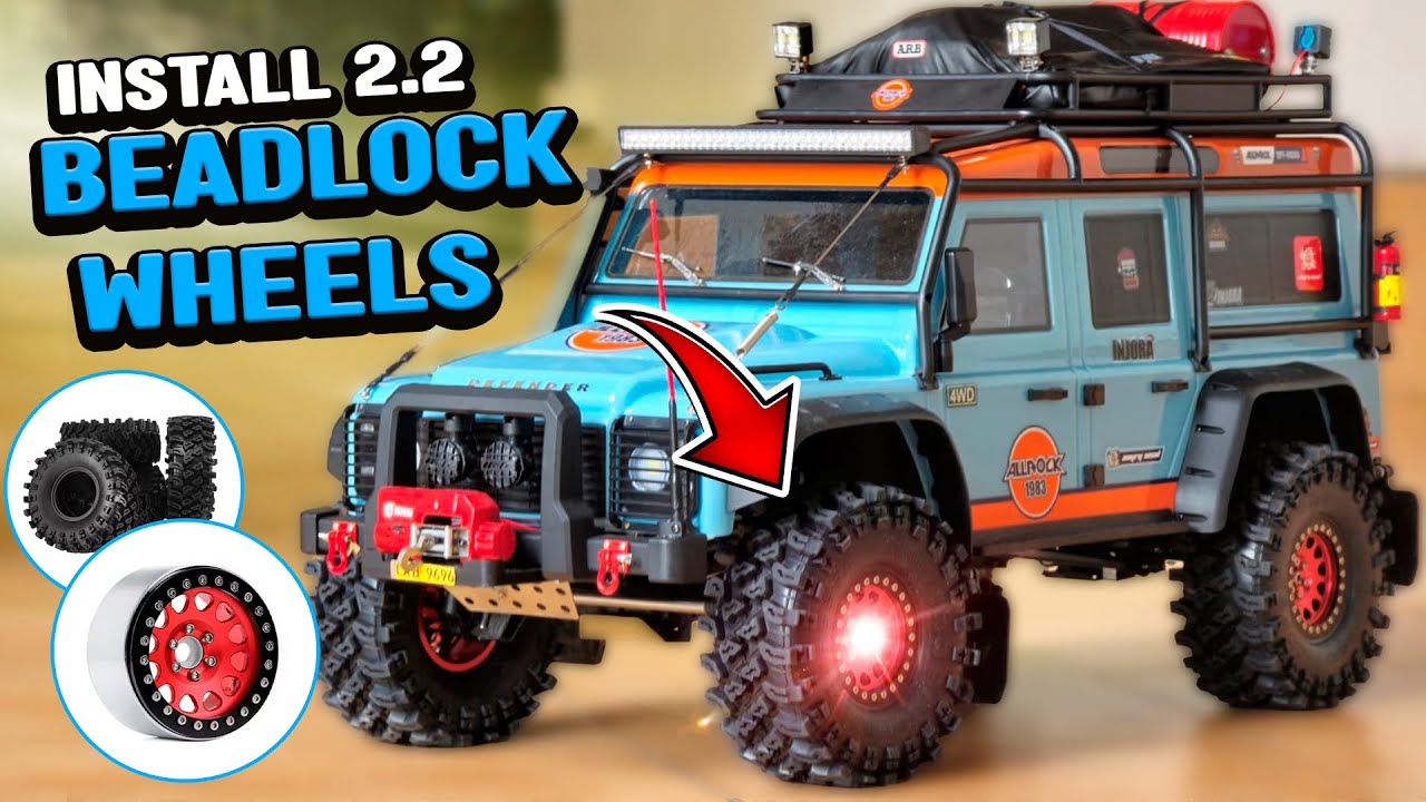 Upgrade Your RC! Install 2.2 Beadlock Wheels on MJX H8H Like a Pro