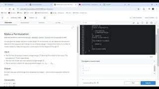 Make a Permutation Practice Coding