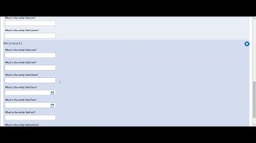 Entity Instance Rows - Numbering Demo for Oracle Intelligent Advisor