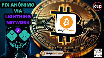 Pix anônimo e boleto via Lightning Network com a PagBitcoin