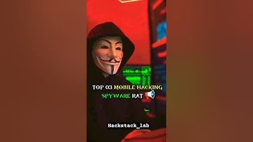 TOP 3 Mobile Hacking Spyware & RAT Tools ⚡ (Cybersecurity Explained)