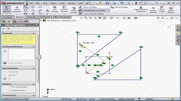 SolidWorks Tutorial - Lesson 14: Dynamic Mirror