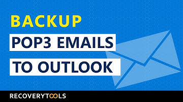 How to Backup POP3 emails to Outlook 2019, 2016, etc. | Download from POP3 Server to Outlook