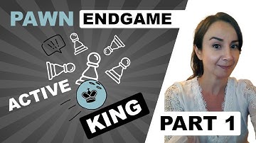 Simplify to a pawn endgame and win with an active king!