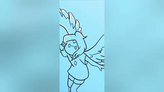moth speedpaint (sky children of the light)