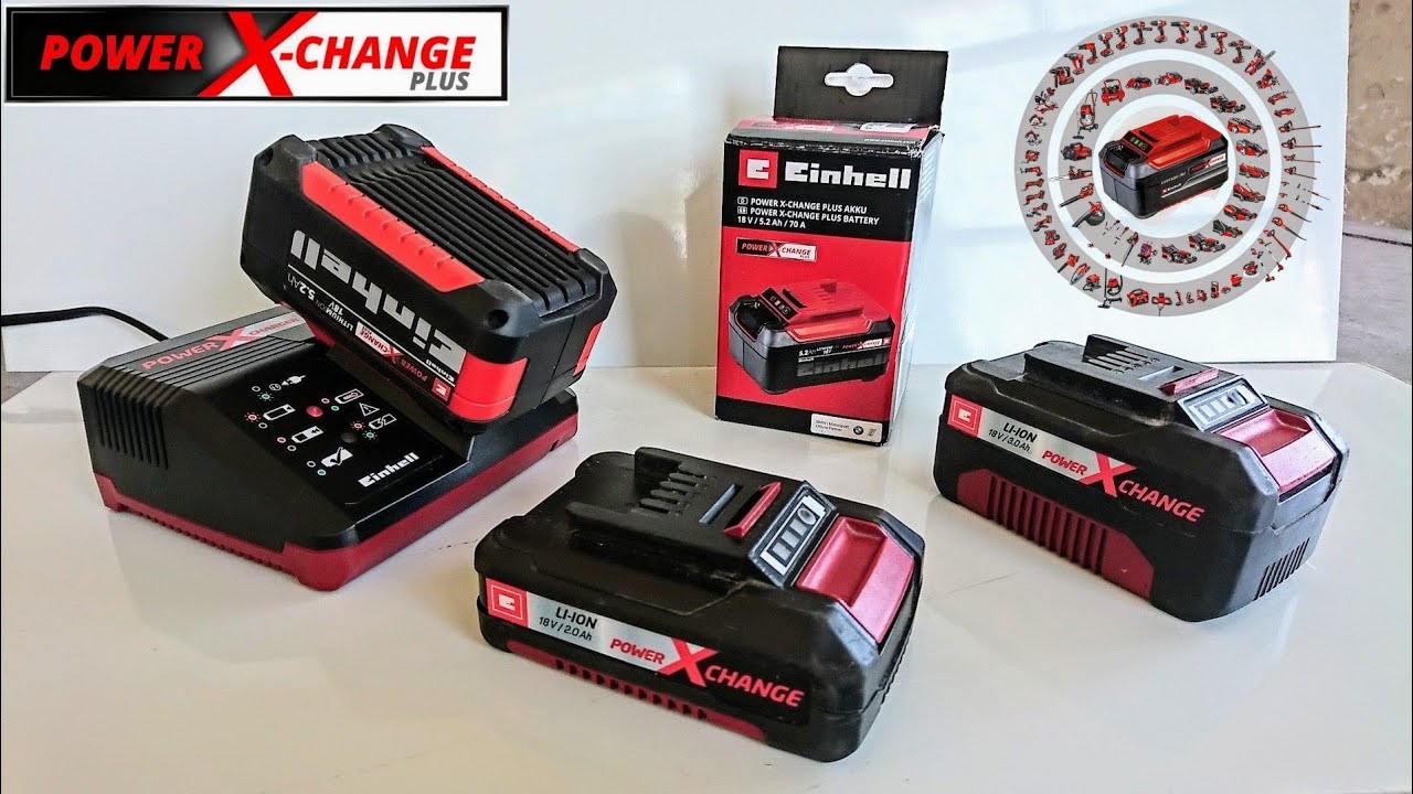 Starter Kit Power EINHELL 18V Power X Change - 5.2Ah