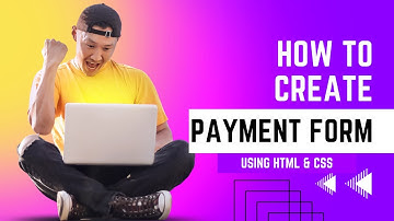 Create A Responsive Payment Gateway Form Design Using HTML & CSS Only