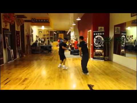 Ng Family Martial Arts training - Da Wei vs Gil 9/...
