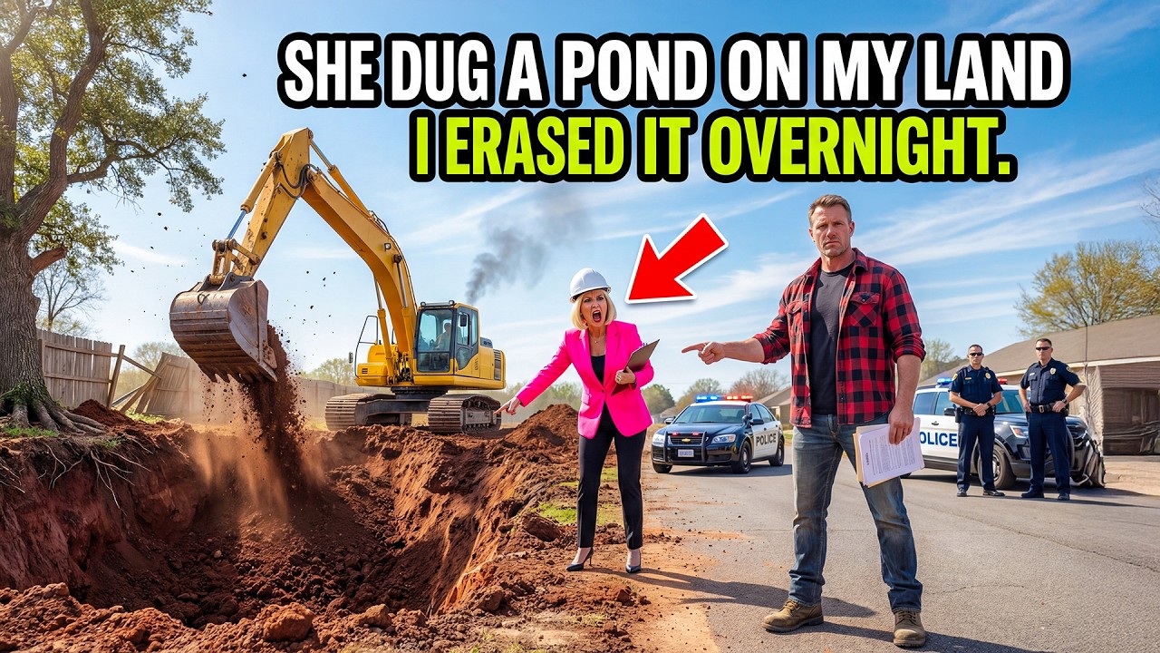 HOA Dug a Pond on My Land Without Asking — I Brought Excavators and ...