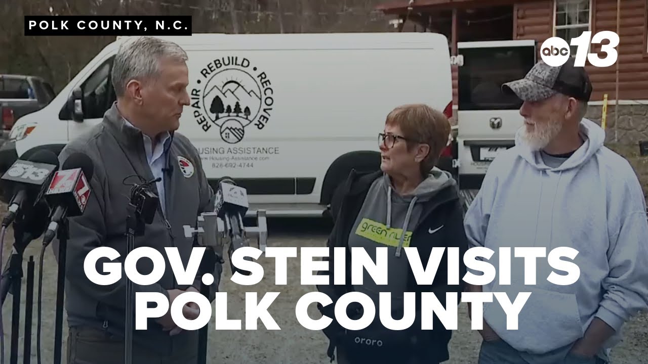 Gov. Josh Stein visits Polk County