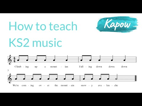 How to Teach Music KS2 - Creating a Mountain Soundscape Lesson 2