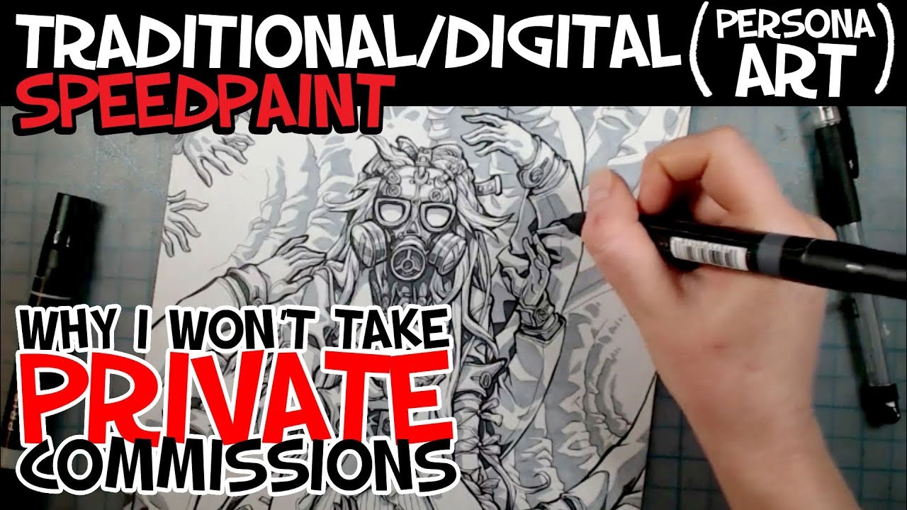 Why I Will Not Take Private Commissions Anymore - SPEEDPAINT - YouTube