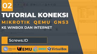 Tutorial Koneksi Mikrotik Qemu Gns3 Ke Winbox Dan Internet Part2 2022