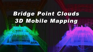 Bridge Point Clouds Animation | SLAM100 LiDAR Mobile Mapping