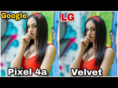 Google Pixel 4a Vs LG Velvet Camera Test
