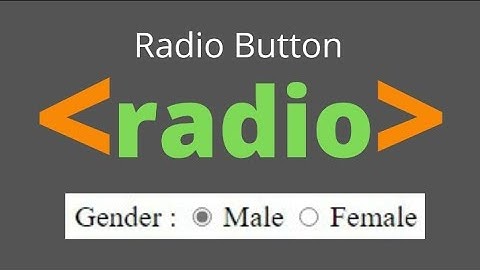 How To Create Custom Radio Button In HTML (Hindi) | Radio Button In HTML