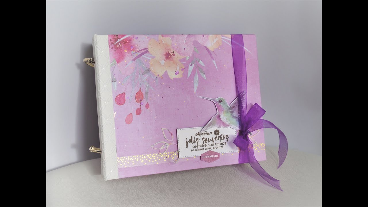 Tuto mini album Scrap Mir - Gentle Morning