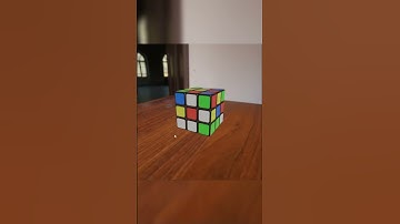 My first Rubik cube model in blender #2 #shorts