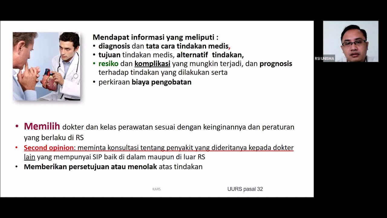 OVERVIEW HAK PASIEN DAN KELUARGA (HPK) RSI UNISMA