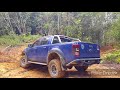 Ford Ranger 4x4 offroad to Telemong