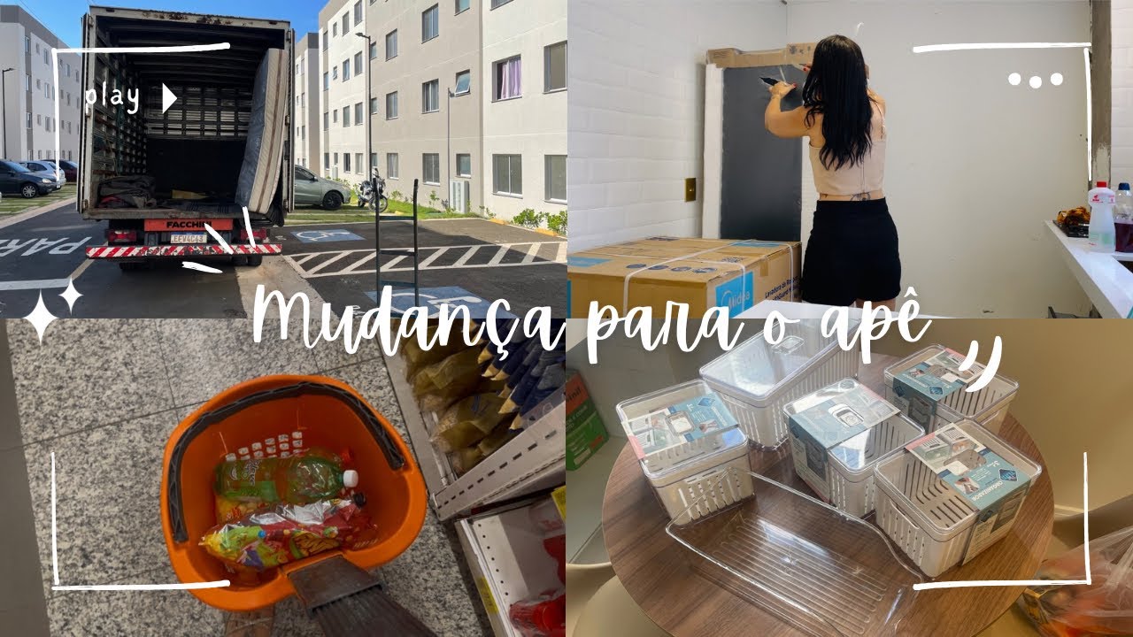 Vlog, mudança para o apê, supermercado, organização do apartamento, vou morar sozinha