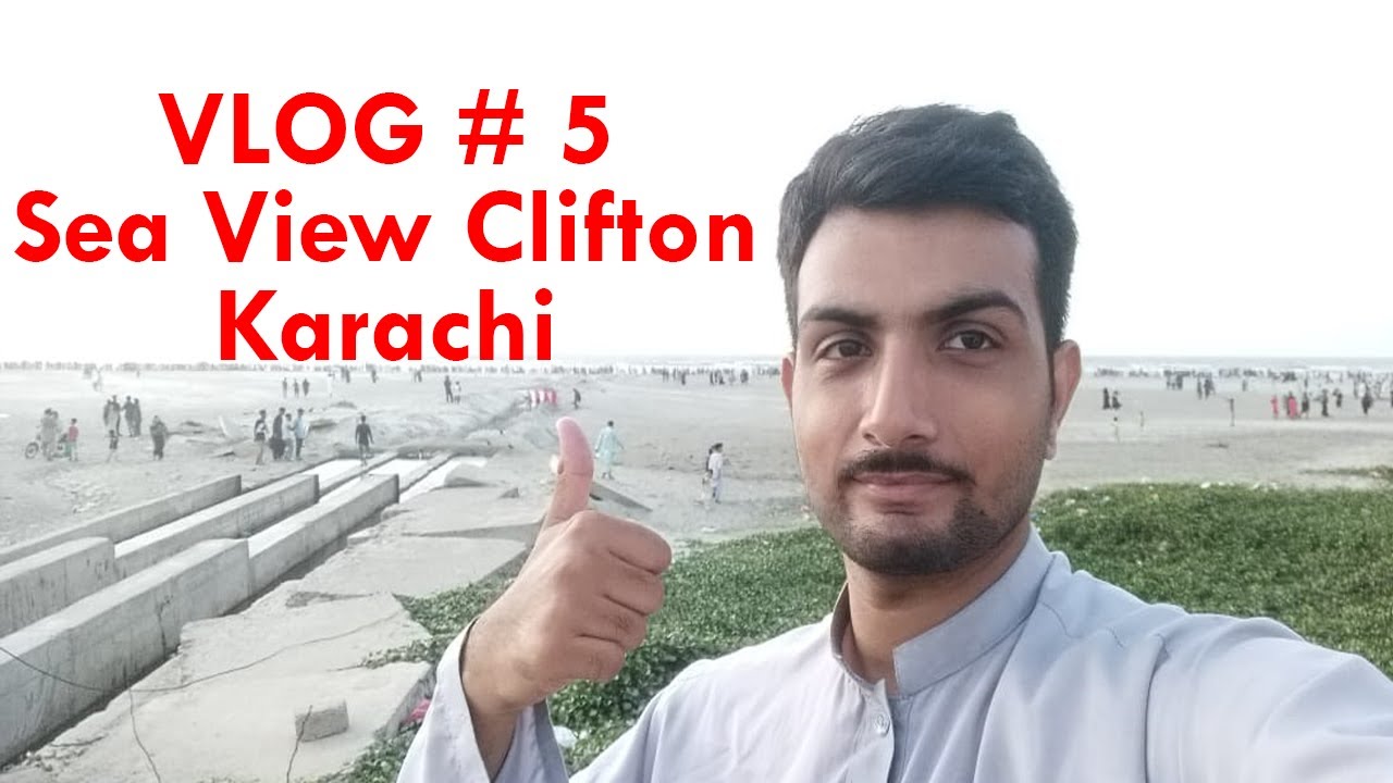 Sea View Vlog 5 Clifton Karachi InfoVlogs Karachi Viral 
