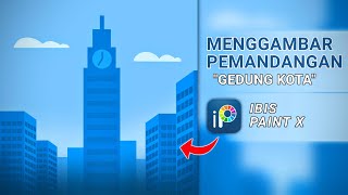 City Building Drawing Tutorial in Ibis Paint X screenshot 4