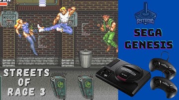 streets of rage 3 (jpn) playthrough sega genesis (megadrive)