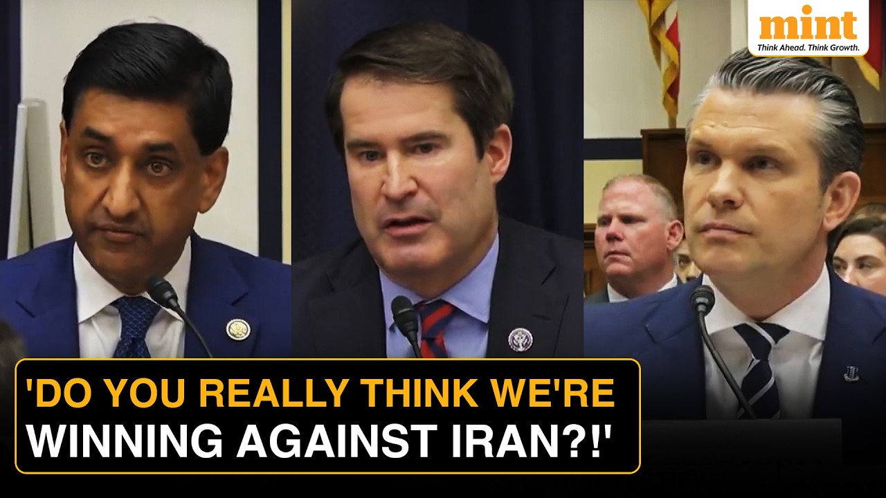 'You're LYING': U.S. Congressmen ROAST Pete Hegseth On Iran War, Shouting Match Erupt