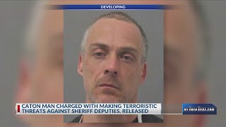 Famous Caton man charged with making terroristic threats against Sheriff deputies, released Profile