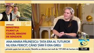 Interviu de suflet cu fiica lui Adrian Păunescu: Îmi spunea Te iubesc la fiecare telefon