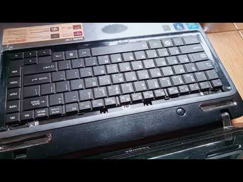 Cara membongkar pasang LAN card, Keyboard dan Mousepad di Laptop TOSHIBA L745