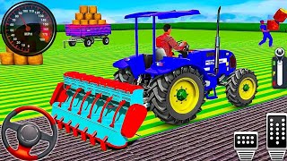 US Tractor Driving Farmer Simulator Games - Tractor Driving Games Village - Android Gameplay  screenshot 4