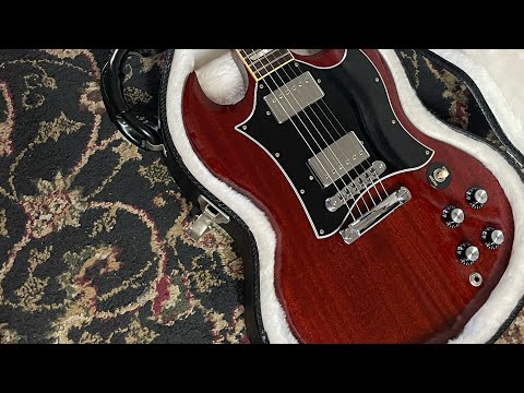 Gibson SG standard HC 92年製 1992 Gibson SG Standard w/ original hard case