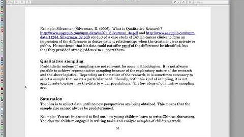 IQRM Chapter 4: Basics of Qualitative Research