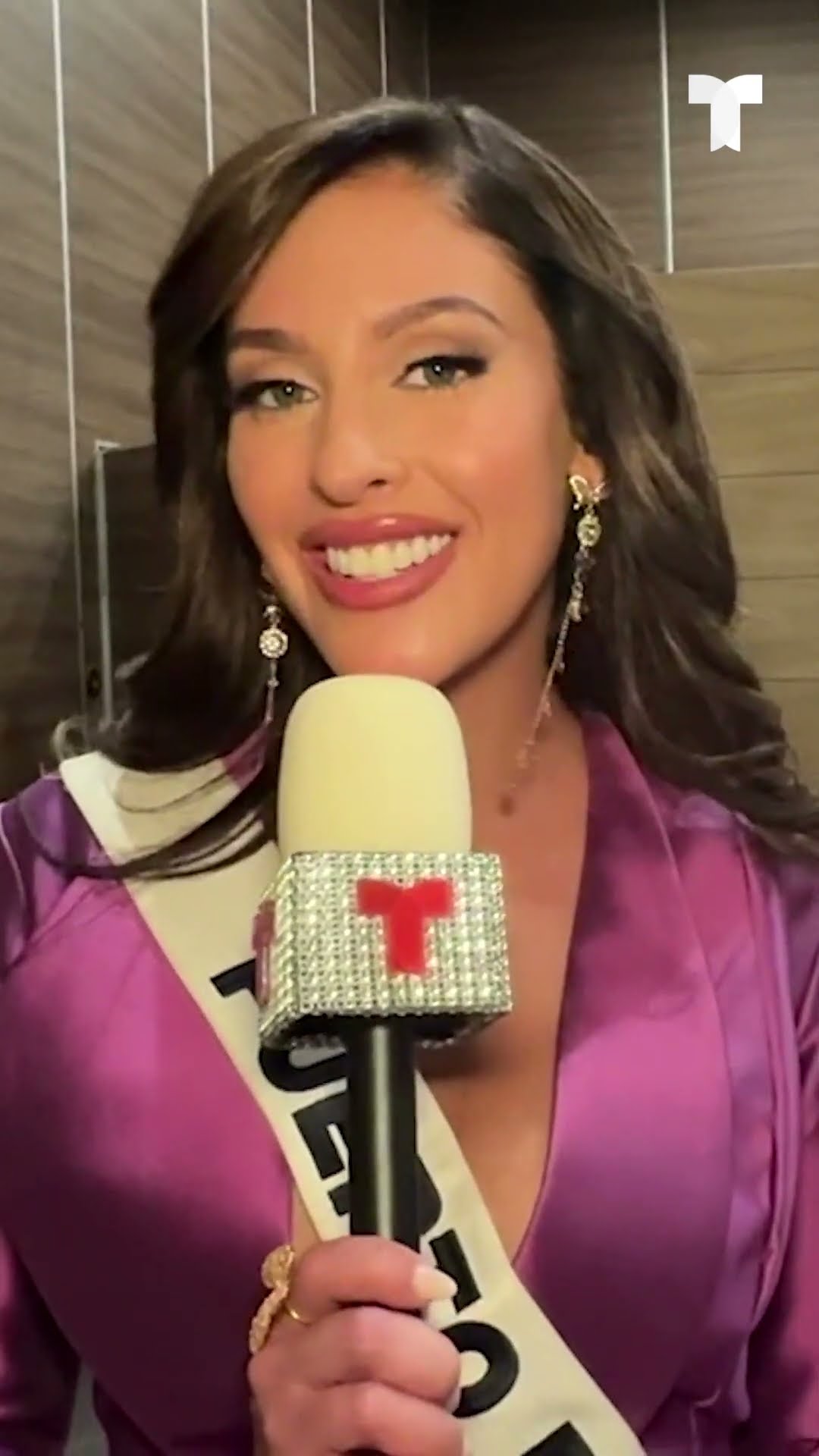 Miss Puerto Rico se divirtió en su entrevista con los jurados de #MissUniverso