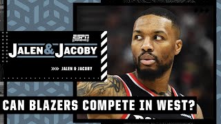Jalen Rose’s ‘elephant in the room’ for Dame Lillard \& the Blazers | Jalen \& Jacoby