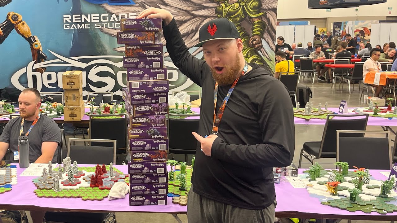 Unboxing Heroscape at GenCon 2025