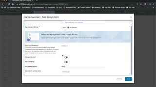 Workspace One UEM - Samsung Email Client