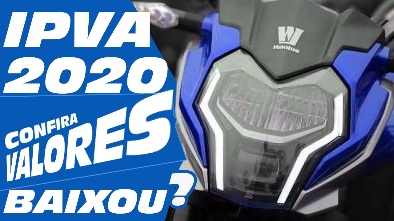 IPVA 2020 | VALORES ATUALIZADOS - QUANTO VOCÊ VAI PAGAR |