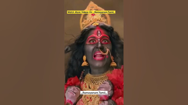 சீதையின் காளி அவதாரம் #suntvramayanam #ramayanamtamil #ramayanamsuntv