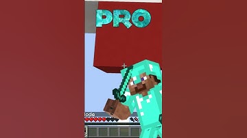 Bridging NOOB vs. PRO vs. HACKER vs. GOD #minecraft #shorts #subscribe